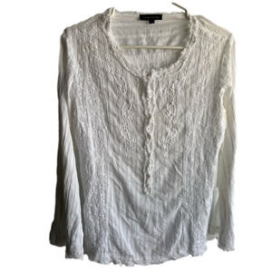 100% Cotton Karma Highway gauzey tunic size Large